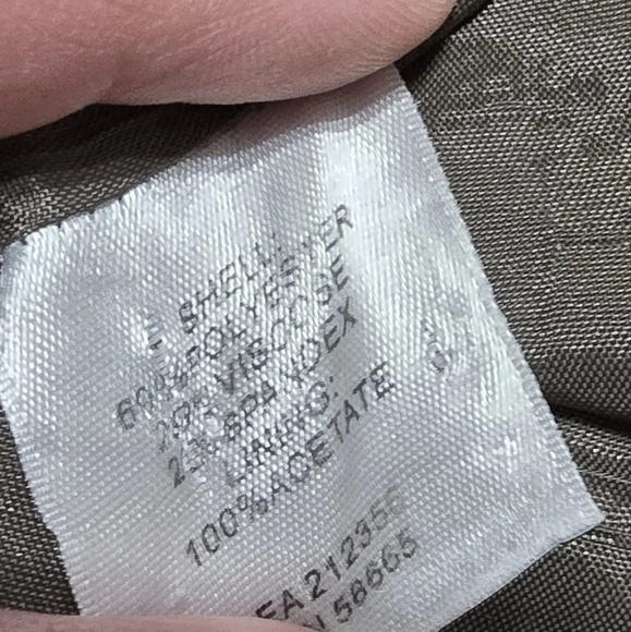 Classiques Entier Atelier Rounded Hem Blazer, Taupe & Beige Plaid, Sz 12, EUC! - Picture 11 of 11